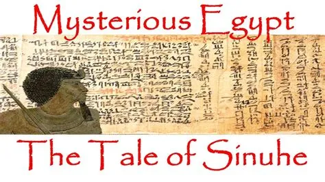 The Story of Sinuhe!: A Timeless Egyptian Tale of Identity and Exile